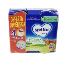 Mellin Omogeneizzato Vitello 4 x 80 grammi