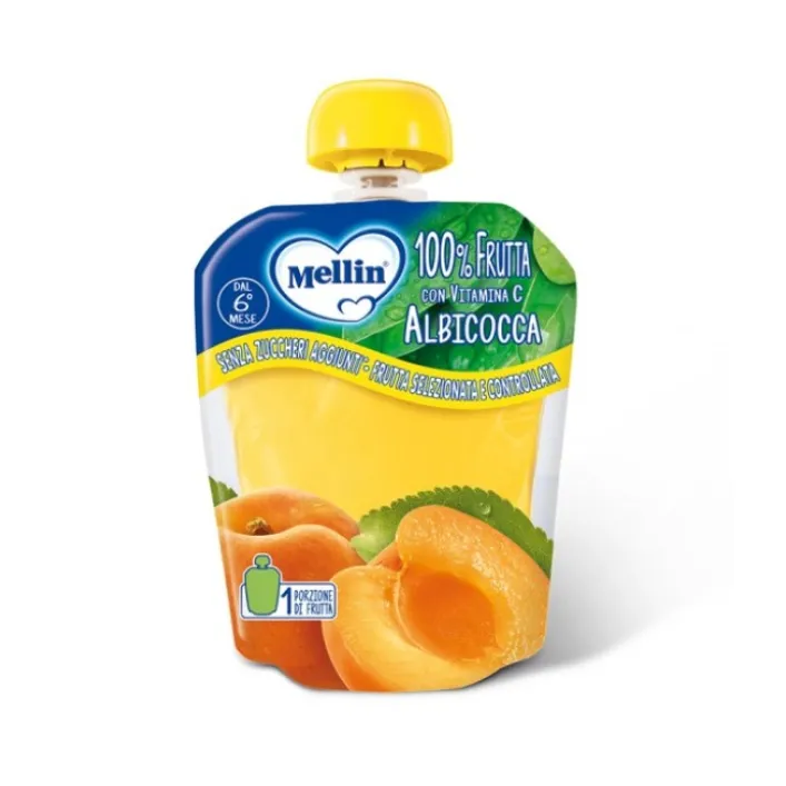 Mellin Pouch Albicocca 90 grammi