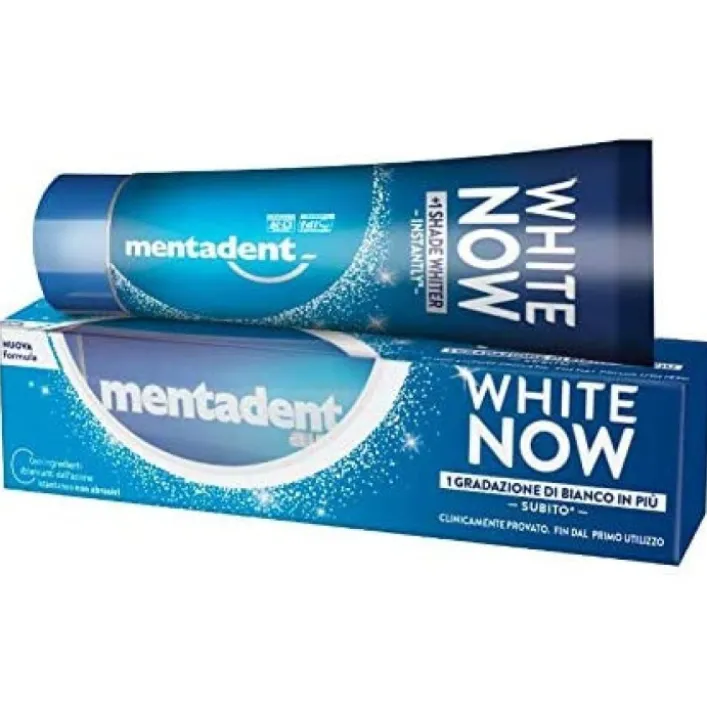 Mentadent White Now Dentifricio 75 ml