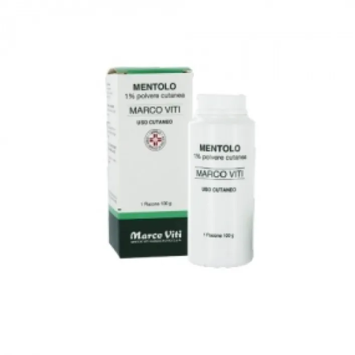 Mentolo Viti 1% Flacone 100 grammi