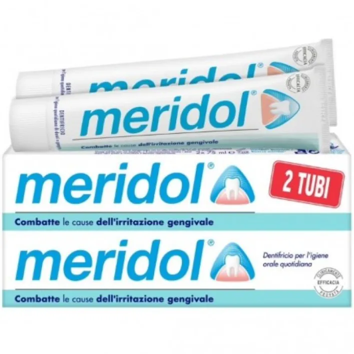 Meridol Dentifricio Protezione Gengive 2 pezzi