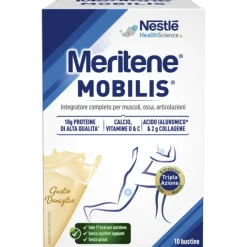Meritene Mobilis Vaniglia 10 Buste - Integratore Muscoli Ossa Articolazioni