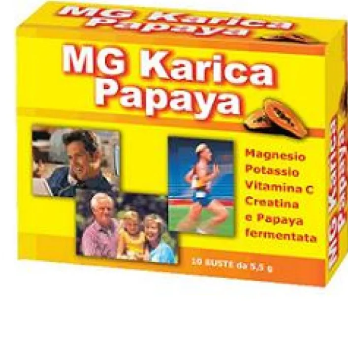 MG Karica Papaya 10 Bustine - Integratore Alimentare