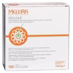 Migliorin Gellule 180 capsule - Integratore Capelli e Unghie