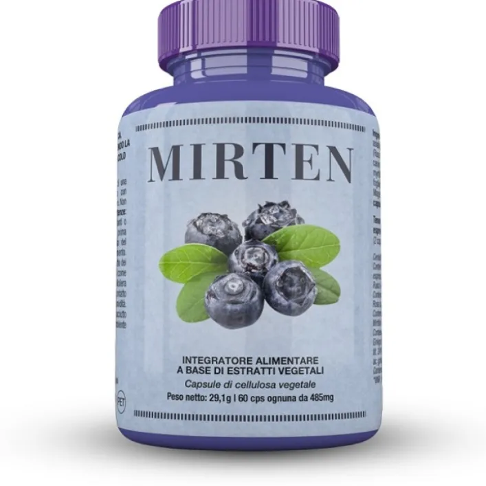 Mirten 60 Capsule - Integratore Alimentare