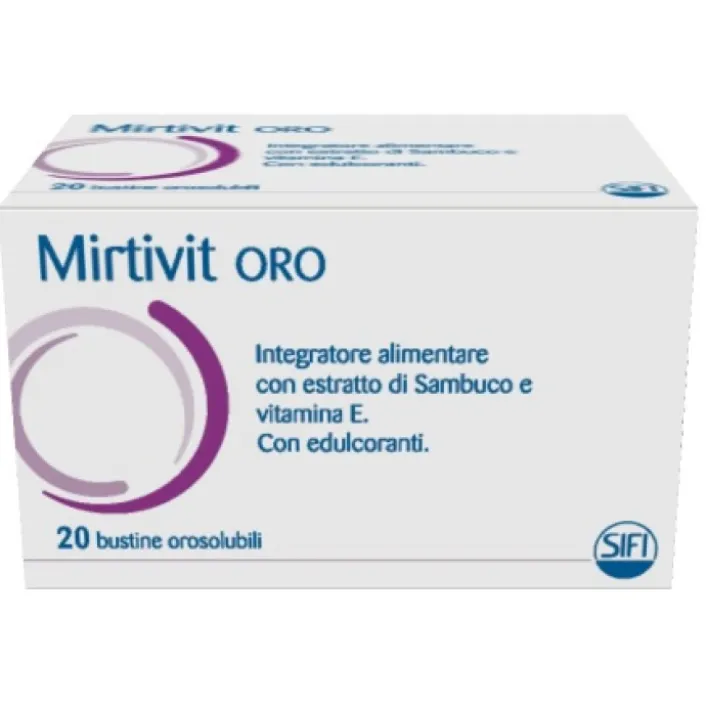 Mirtivit Oro 20 Bustine Orosolubitli - Integratore Alimentare