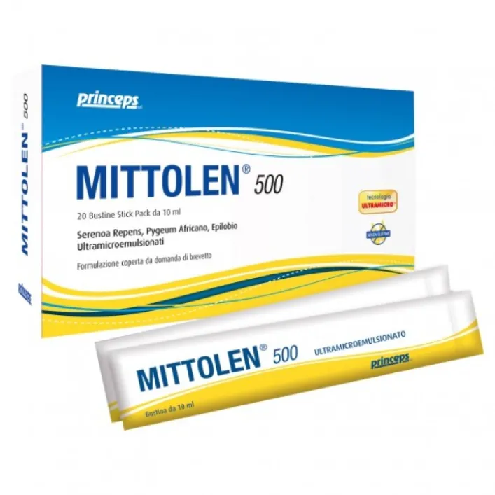 Mittolen 500 20 Stick - Integratore Alimentare