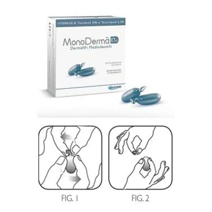 MonoDermà ET10 20 Capsule Molli per Dermatite 0,9 ml