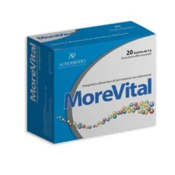 MoreVital 20 Bustine - Integratore di Multivitaminico e Sali Minerali
