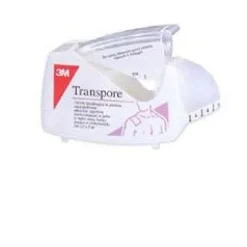 3M Transpore Cerotto Ipoallergenico in Rocchetto cm 2,50 x 5 metri