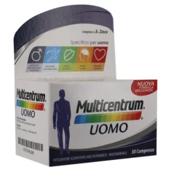 Multicentrum Uomo 30 compresse GMM - Integratore Multivitaminico