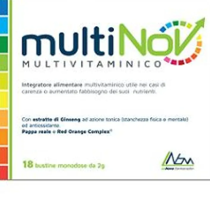 Multinov 18 Bustine - Integratore Multivitaminico