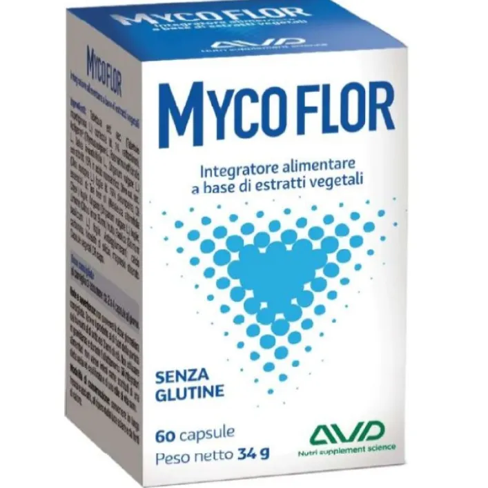 Mycoflor 60 Capsule - Integratore Benessere e Trofismo delle Mucose