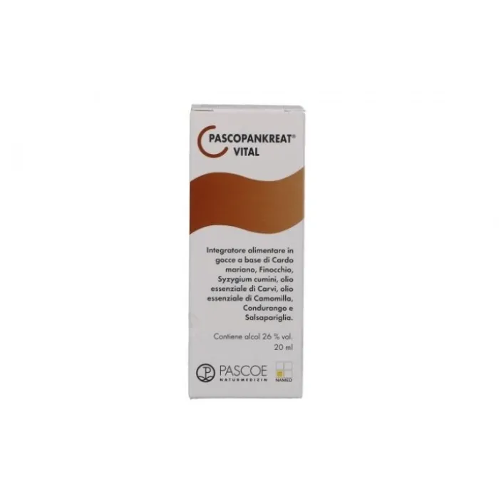 Named Pascoe Pascopankreat Vital Gocce Omeopatiche 20 ml