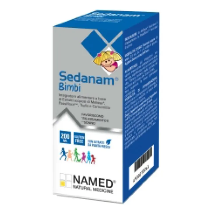 Named Sedanam Bimbi Sciroppo 200 ml - Integratore Alimentare