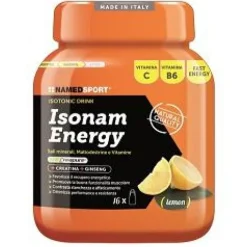 Named Sport Isonam Energy Lemon 480 grammi - Integratore Sali Minerali