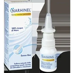 Narhinel Spray Nasale Soluzione Ipertonica di Acqua di Mare 20 ml