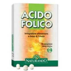 Naturando Acido Folico 90 Compresse - Integratore Alimentare