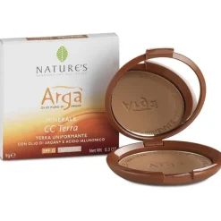 Nature's Arga' Terra Compatta Uniformante Sahara SPF 15 9 grammi