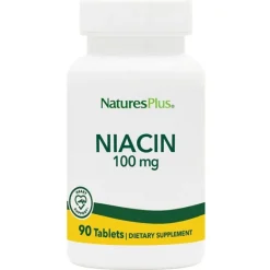 Nature's Plus Niacina Vitamina B3 90 Tavolette - Integratore Alimentare