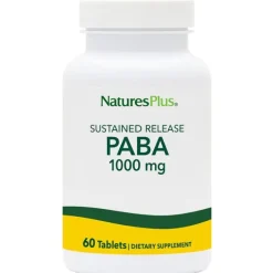 Nature's Plus Paba 60 Tavolette - Integratore Pelle