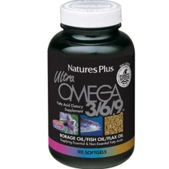 Nature's Plus Ultra Omega 3-6-9 90 Capsule - Integratore di Acidi Grassi