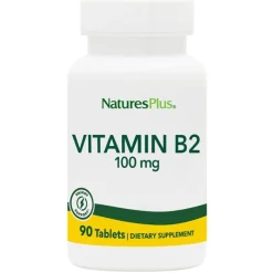 Nature's Plus Vitamina B2 Riboflavina 90 Tavolette - Integratore Alimentare