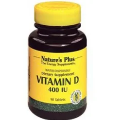 Nature's Plus Vitamina D 400 U.I. 90 Tavolette Idrosolubili - Integratore Alimentare