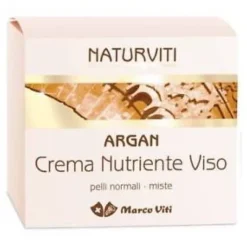 NaturViti Argan Crema Viso Nutriente 50 ml