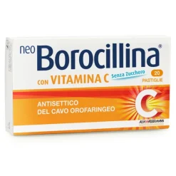 Neoborocillina C Senza Zucchero 20 pastiglie