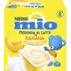 Nestle' Mio Merenda Banana 4 x 100 grammi