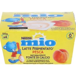 Nestle Mio Merenda Latte Fermentato e Pesca 4x100 grammi