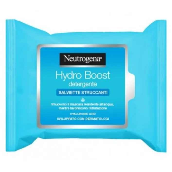 Neutrogena Hydro Boost Salviette Struccanti 25 pezzi