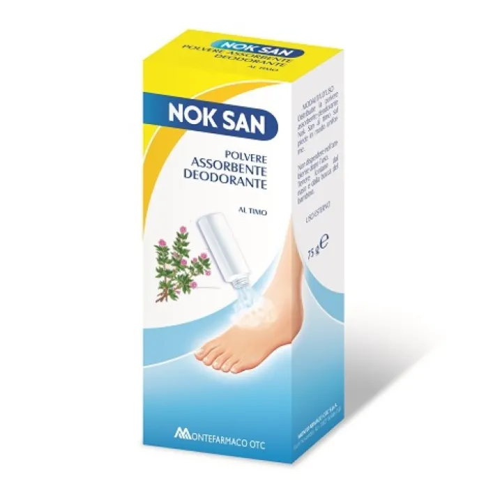 Nok San Polvere Assorbente e Deodorante al Timo 75 grammi
