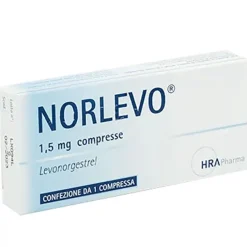 NorLevo 1,5 mg 1 Compressa - Contraccettivo di Emergenza