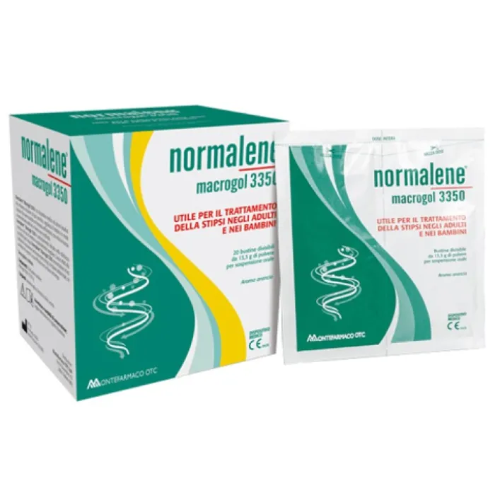 Normalene Macrogol 3350 20 Bustine - Integratore Contro Stipsi