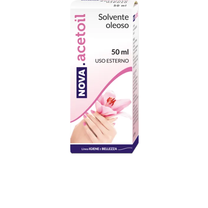 Nova Argentia Acetoil Solvente Oleoso per le unghie 50 ml