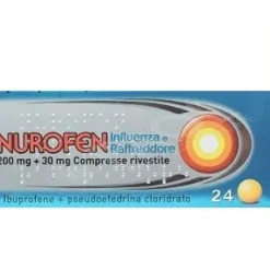 Nurofen Influenza e Raffreddore 24 Compresse Rivestite