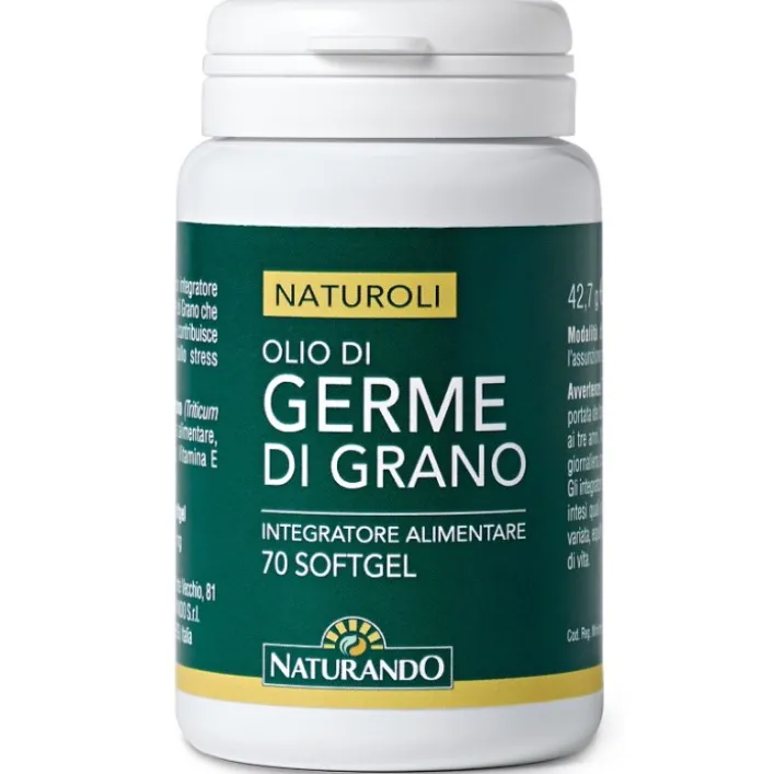 Olio di Germe di Grano 70 Capsule - Integratore Alimentare