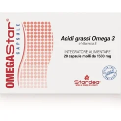 Omegastar 20 Capsule Molli - Integratore per il Colesterolo