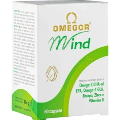 Omegor Mind 60 Capsule Molli - Integratore Alimentare