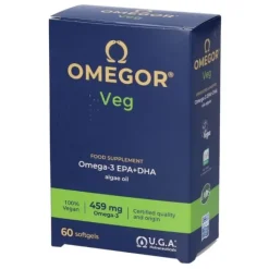 Omegor Veg 60 Capsule - Integratore Epa e Dha