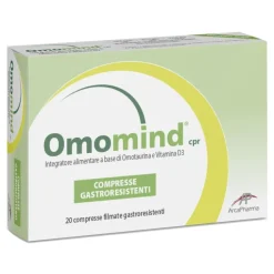 Omomind 20 compresse - Integratore Omotaurine e Vitamina D3