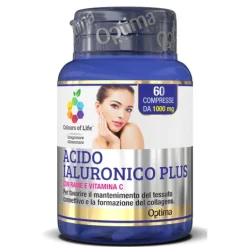 Optima Colours of Life Acido Ialuronico Plus 60 Compresse - Integratore Pelle