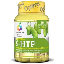 Optima Colours of Life Griffonia 5-HTP 60 Compresse - Integratore Tono dell'Umore