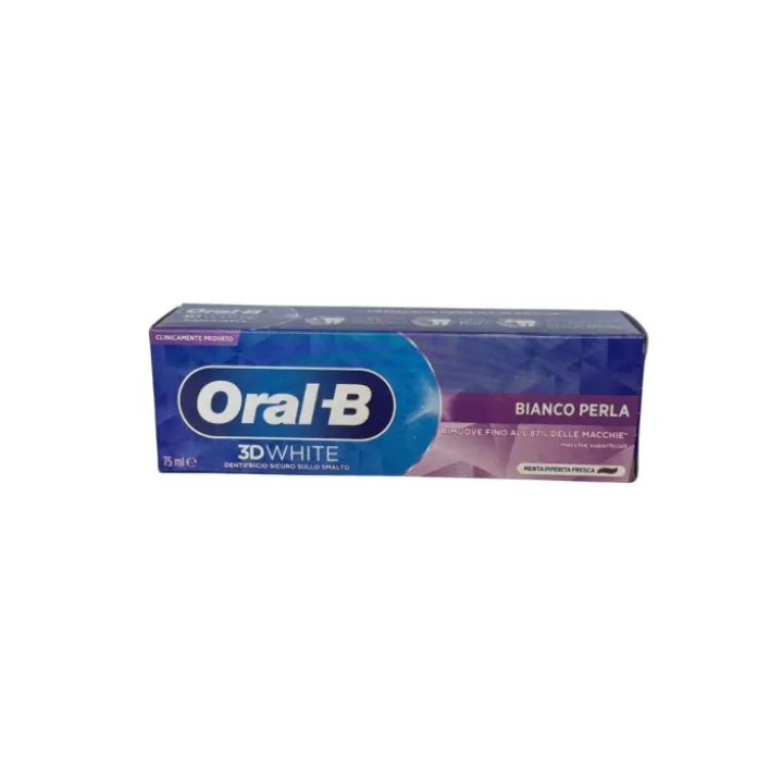 Oral-B 3D White Bianco Perla Dentifricio 75 ml