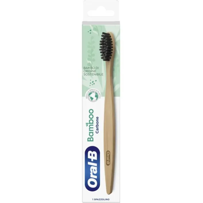 Oral-B Man Spazzolino Bamboo Carbone