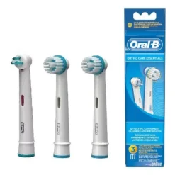 Oral-B Ortho Care Essential Kit Testine di Ricambio 3 Pezzi