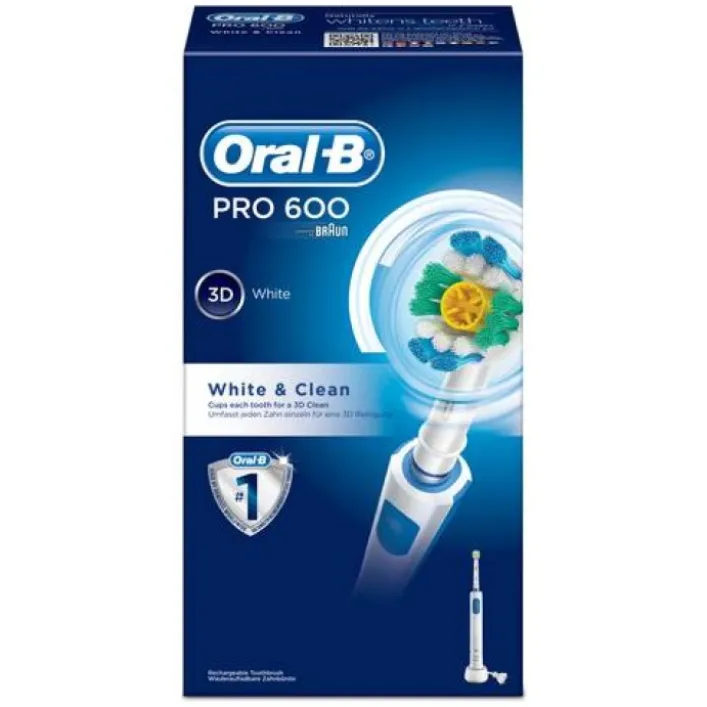Oral-B Power Professional Care 600 White & Clean Spazzolino Elettrico