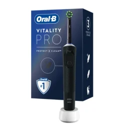 Oral-B Power Vitality Adulti Spazzolino Elettrico Nero